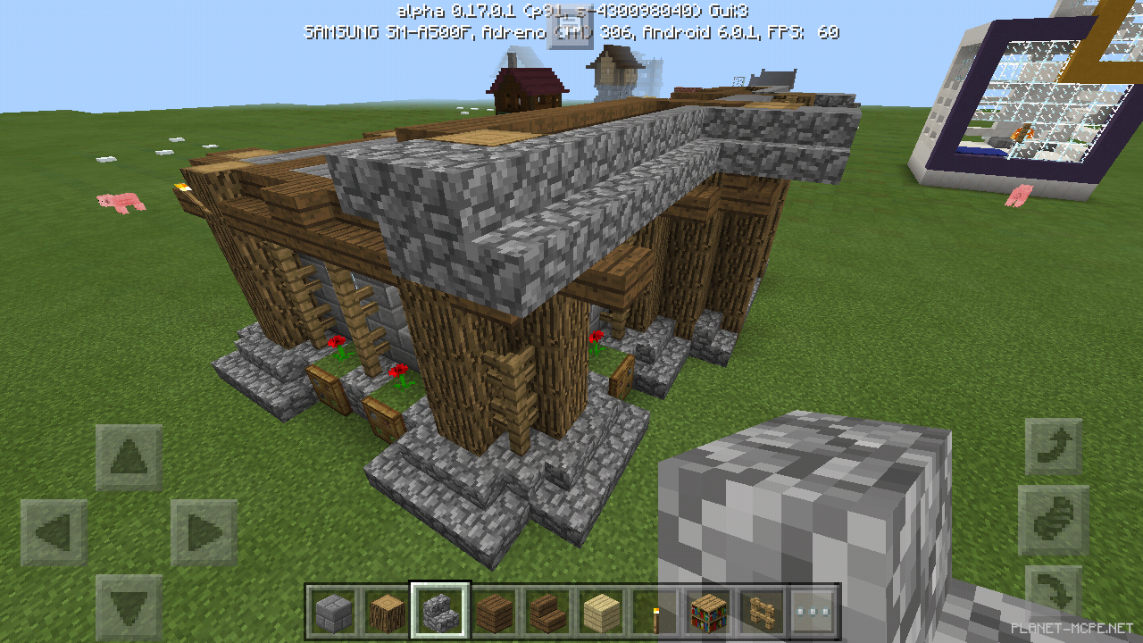 Большой средневековый дом [3 часть][Гайды Minecraft PE]