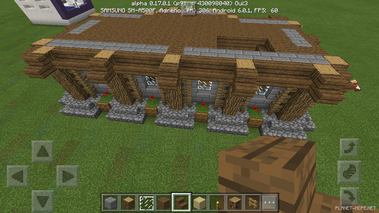 Большой средневековый дом [3 часть][Гайды Minecraft PE]