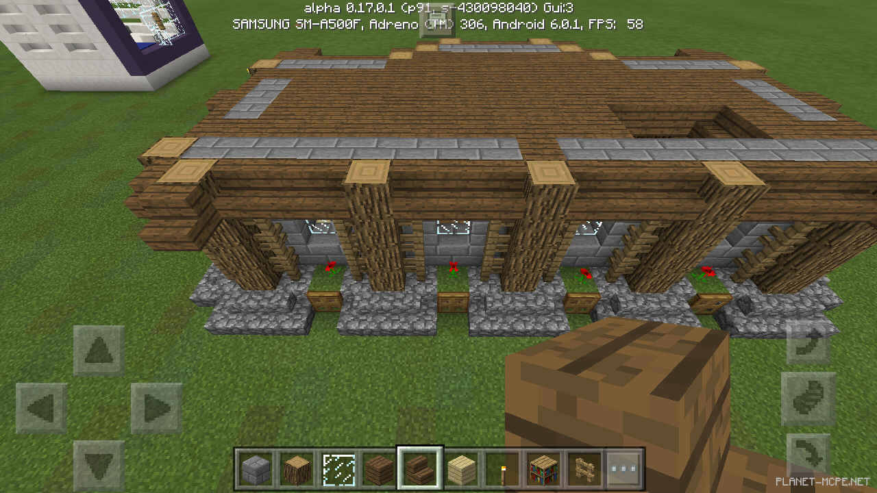 Большой средневековый дом [3 часть][Гайды Minecraft PE]