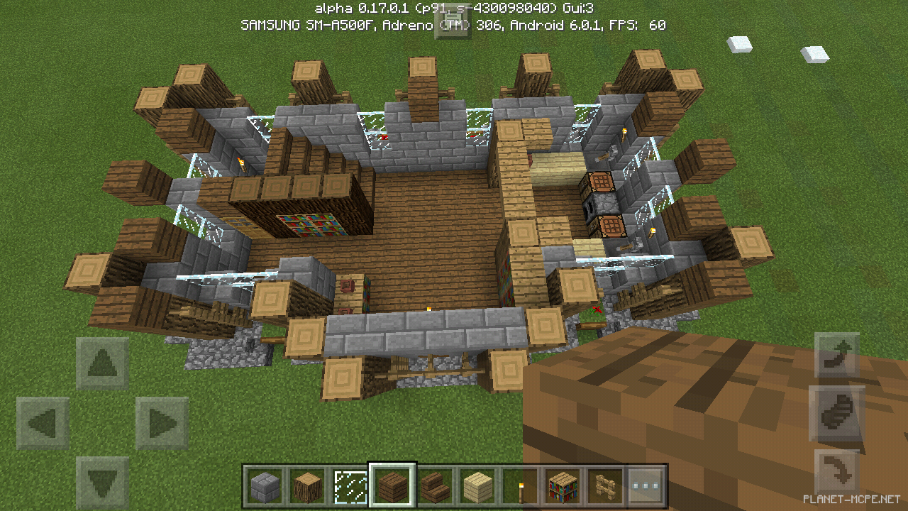 Большой средневековый дом [3 часть][Гайды Minecraft PE]