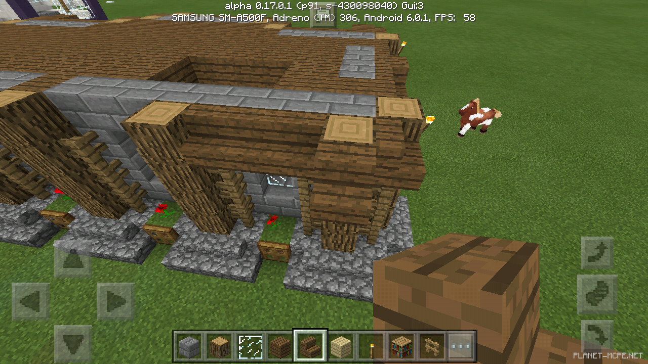 Большой средневековый дом [3 часть][Гайды Minecraft PE]