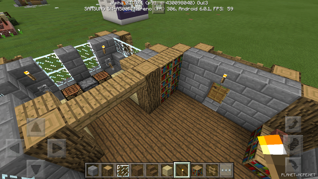 Большой средневековый дом [3 часть][Гайды Minecraft PE]