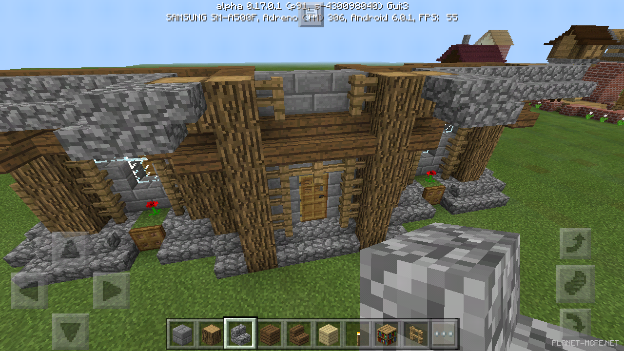 Большой средневековый дом [3 часть][Гайды Minecraft PE]