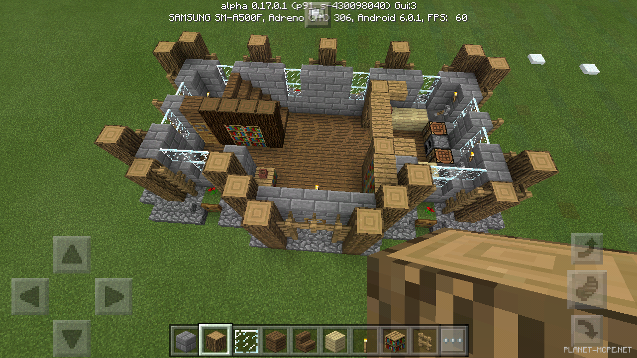 Большой средневековый дом [3 часть][Гайды Minecraft PE]