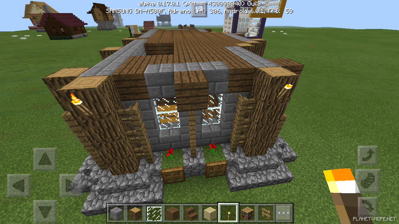 Большой средневековый дом [3 часть][Гайды Minecraft PE]