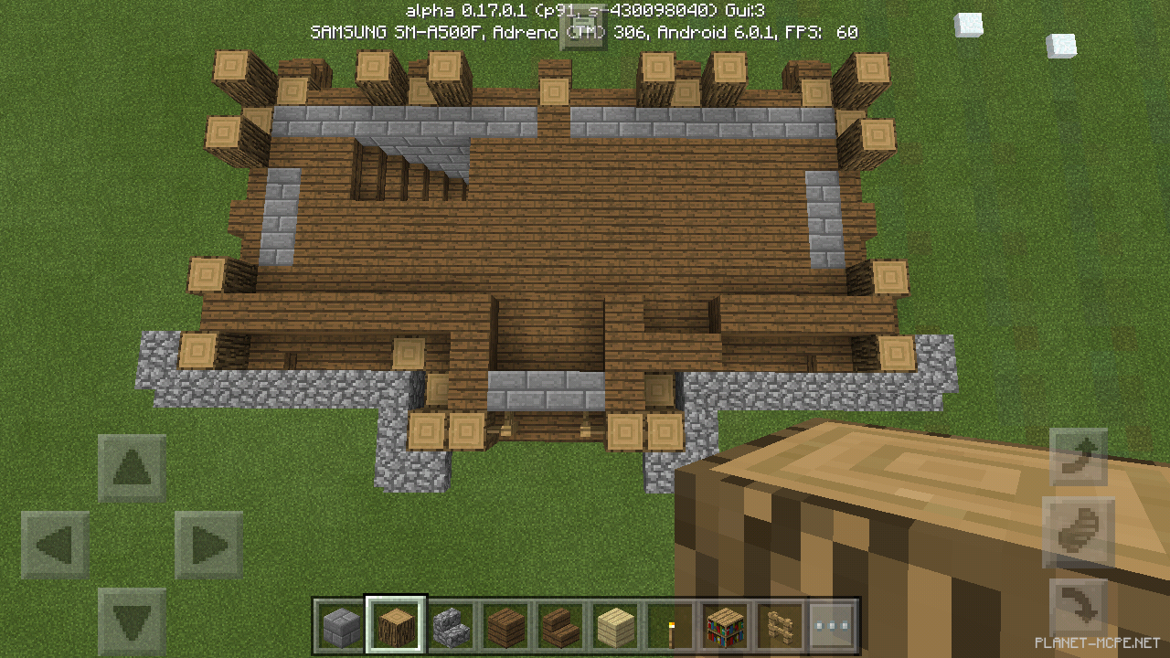 Большой средневековый дом [3 часть][Гайды Minecraft PE]