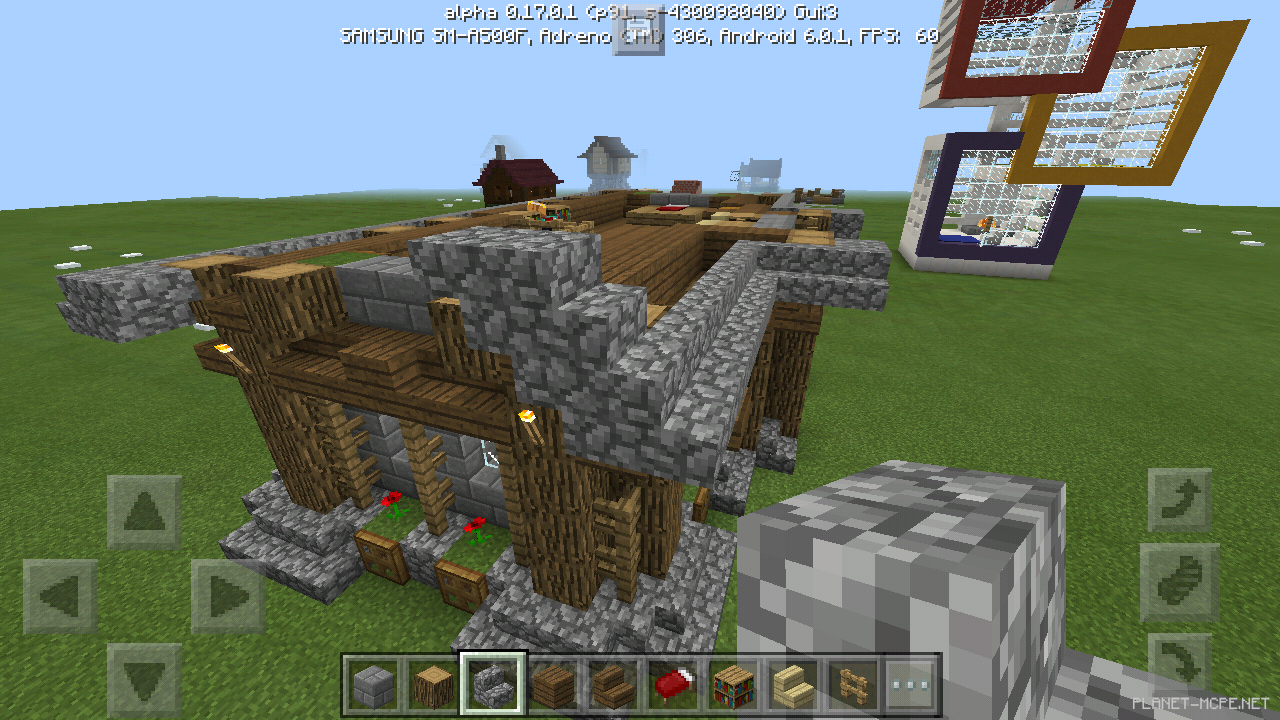 Большой средневековый дом [4 часть][Гайды Minecraft PE]