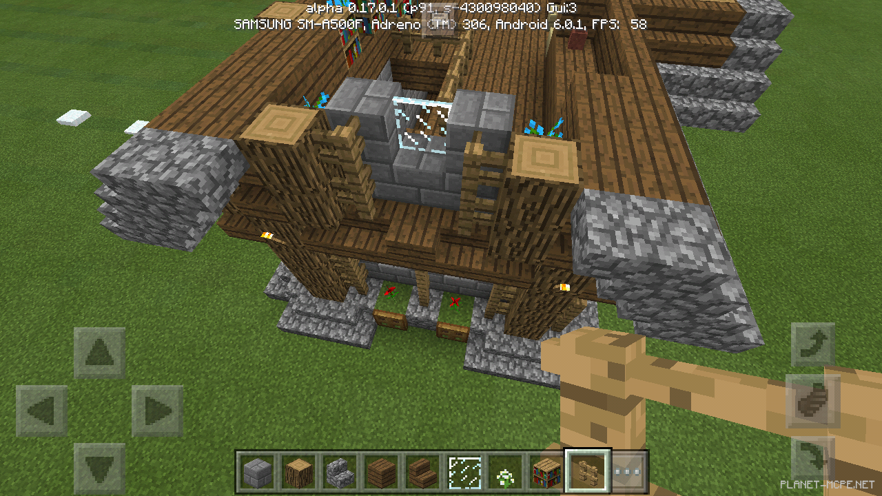 Большой средневековый дом [4 часть][Гайды Minecraft PE]