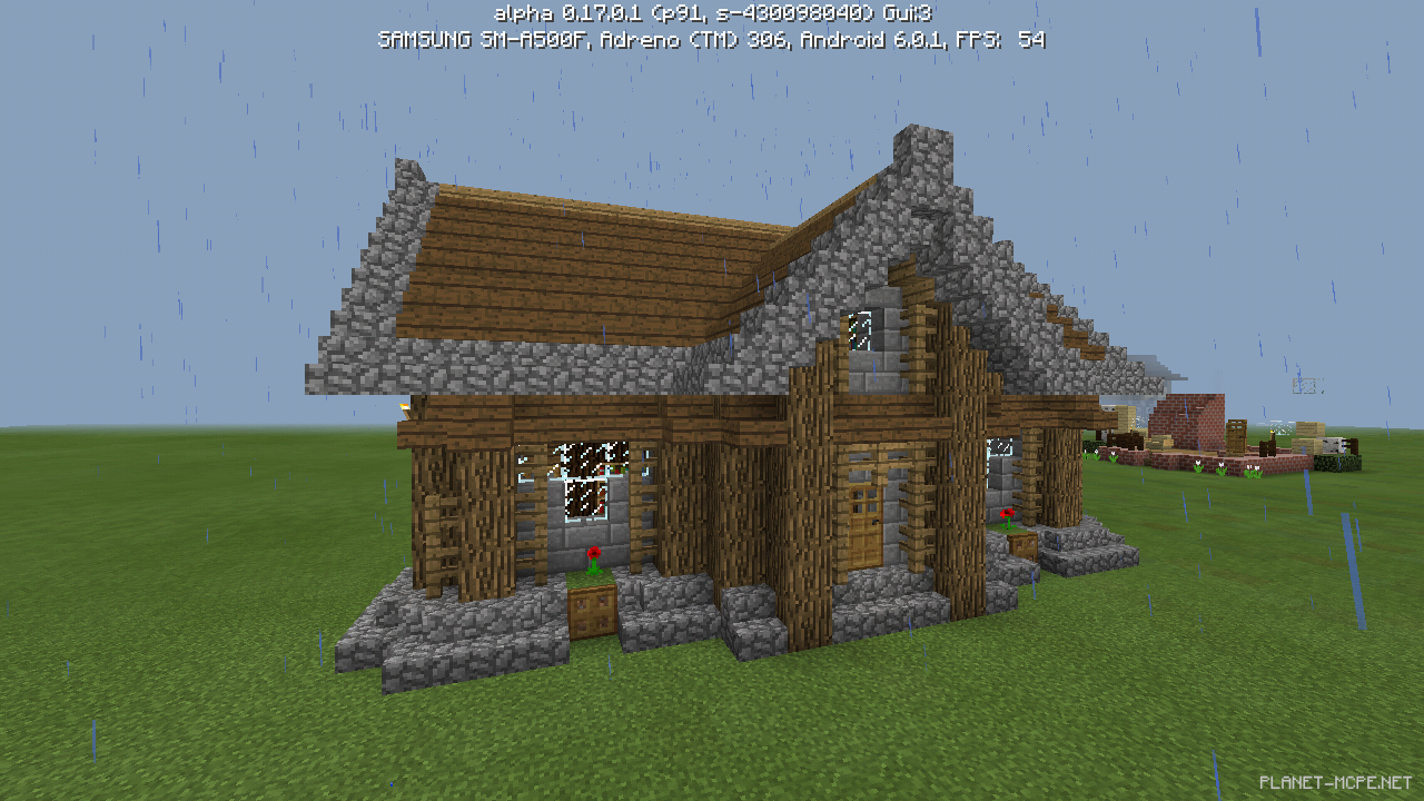 Большой средневековый дом [4 часть][Гайды Minecraft PE]