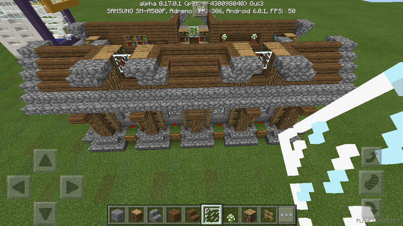 Большой средневековый дом [5 часть][Гайды Minecraft PE]