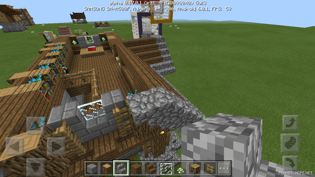 Большой средневековый дом [5 часть][Гайды Minecraft PE]