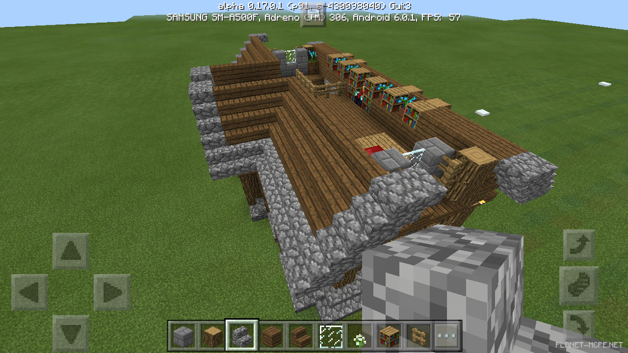 Большой средневековый дом [5 часть][Гайды Minecraft PE]