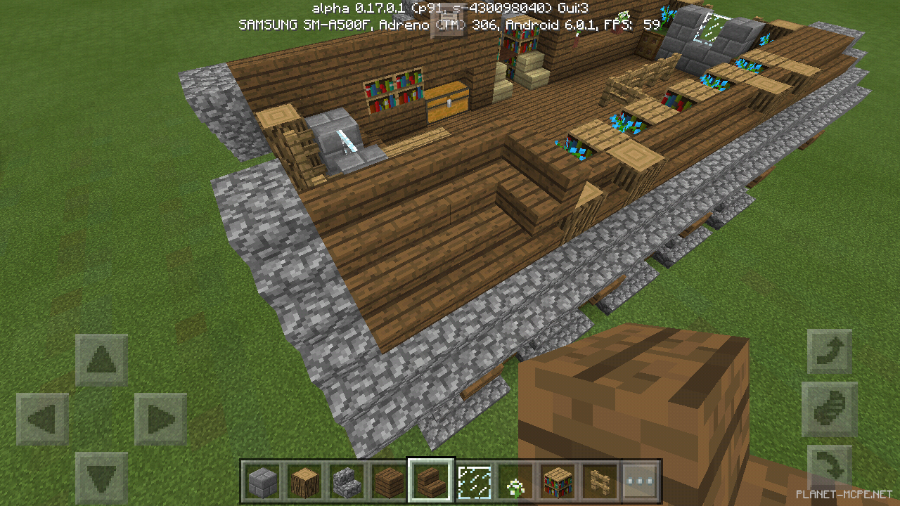 Большой средневековый дом [5 часть][Гайды Minecraft PE]