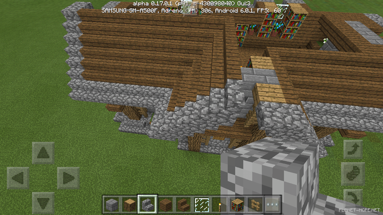 Большой средневековый дом [5 часть][Гайды Minecraft PE]