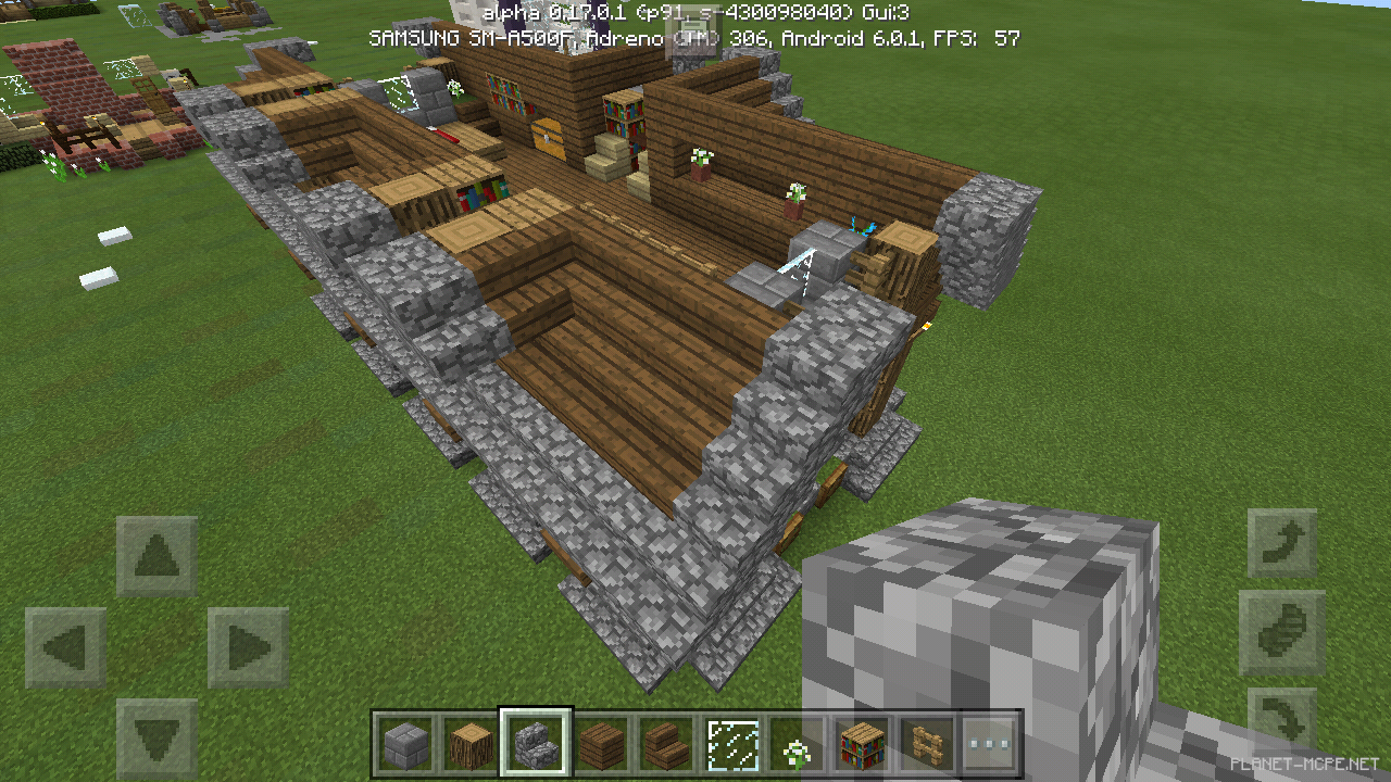 Большой средневековый дом [5 часть][Гайды Minecraft PE]