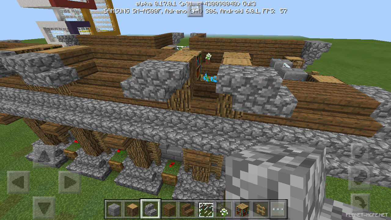 Большой средневековый дом [5 часть][Гайды Minecraft PE]