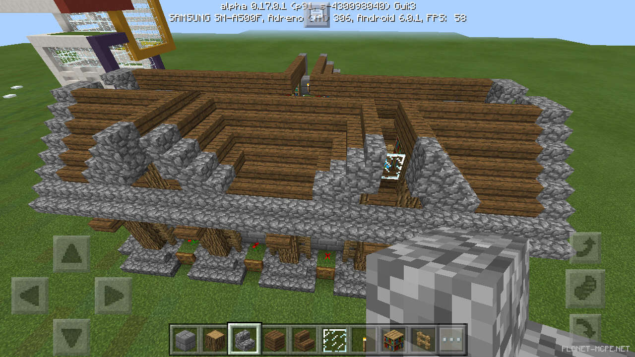 Большой средневековый дом [6 часть][Гайды Minecraft PE]