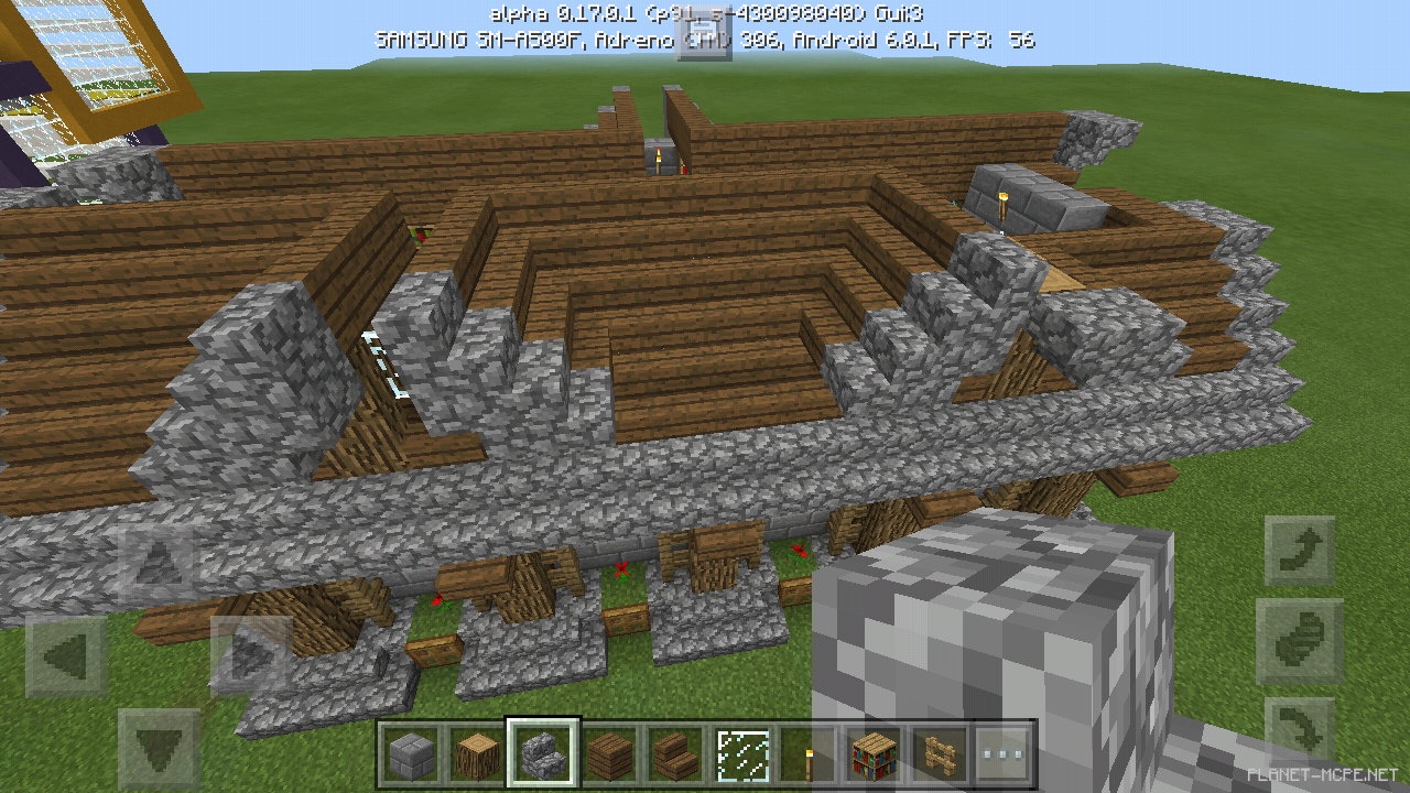 Большой средневековый дом [6 часть][Гайды Minecraft PE]