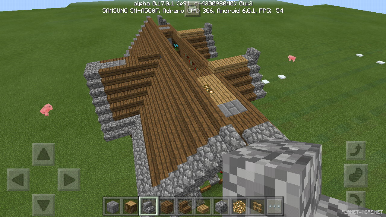 Большой средневековый дом [6 часть][Гайды Minecraft PE]