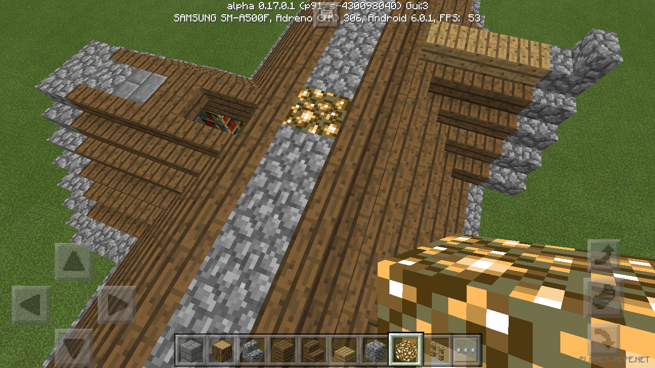 Большой средневековый дом [6 часть][Гайды Minecraft PE]