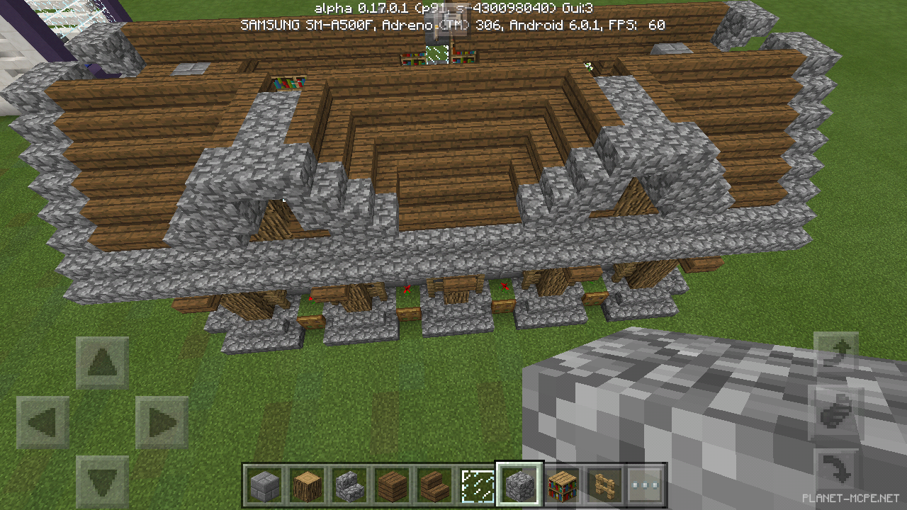 Большой средневековый дом [6 часть][Гайды Minecraft PE]