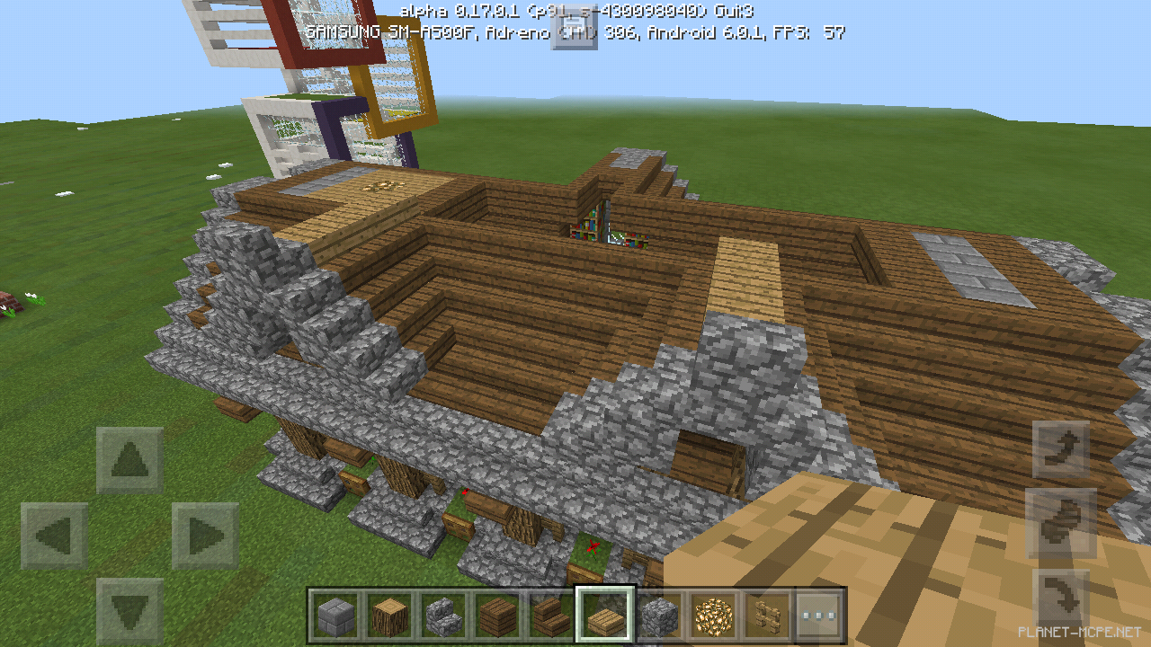 Большой средневековый дом [6 часть][Гайды Minecraft PE]