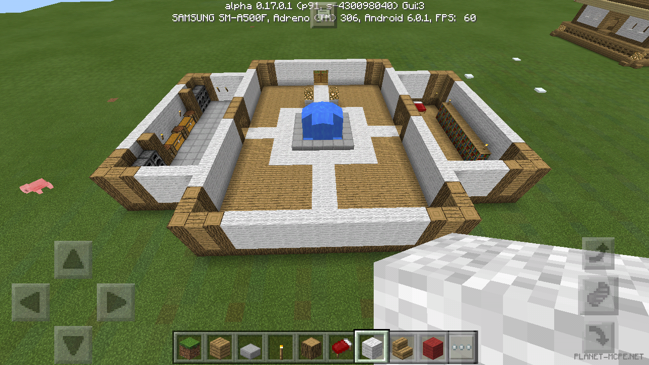 Дом из дерева и шерсти [4 часть][Гайды Minecraft PE]