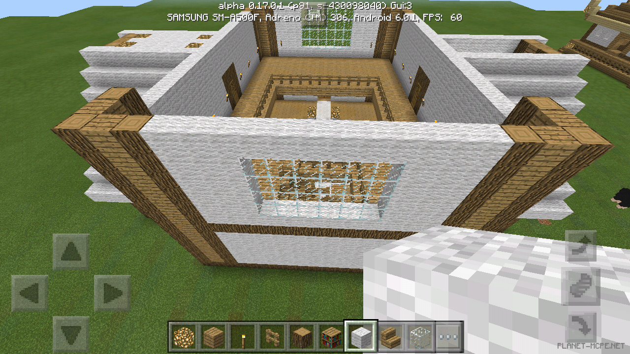 Дом из дерева и шерсти [10 часть][Гайды Minecraft PE]