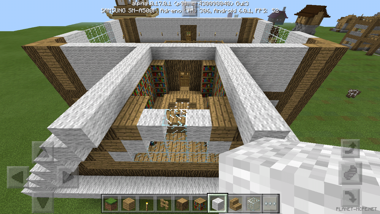 Дом из дерева и шерсти [10 часть][Гайды Minecraft PE]