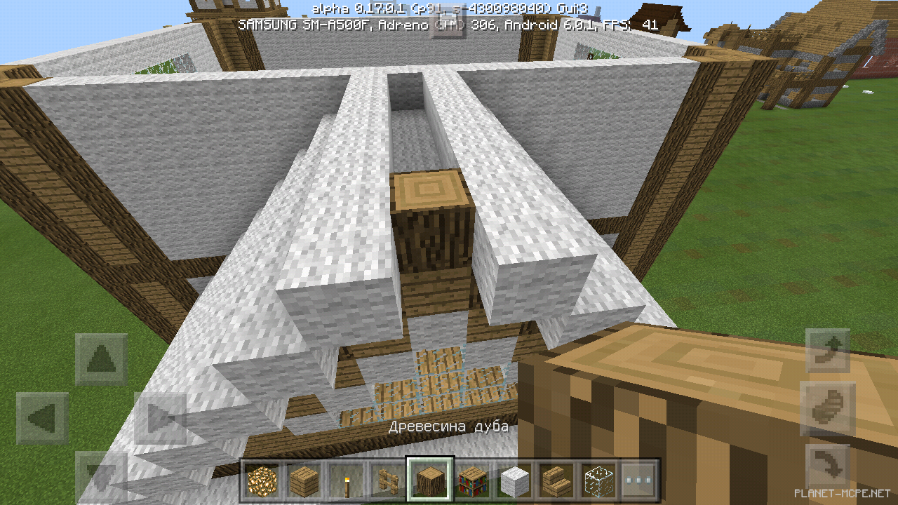 Дом из дерева и шерсти [10 часть][Гайды Minecraft PE]