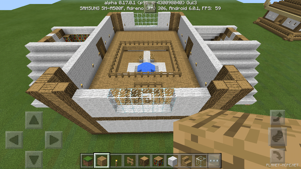 Дом из дерева и шерсти [10 часть][Гайды Minecraft PE]