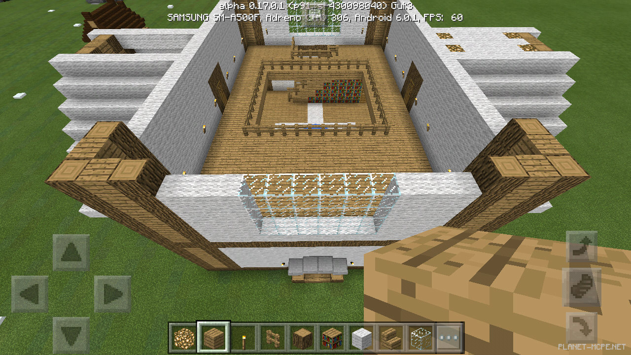 Дом из дерева и шерсти [10 часть][Гайды Minecraft PE]