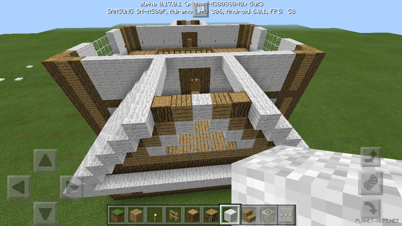 Дом из дерева и шерсти [10 часть][Гайды Minecraft PE]