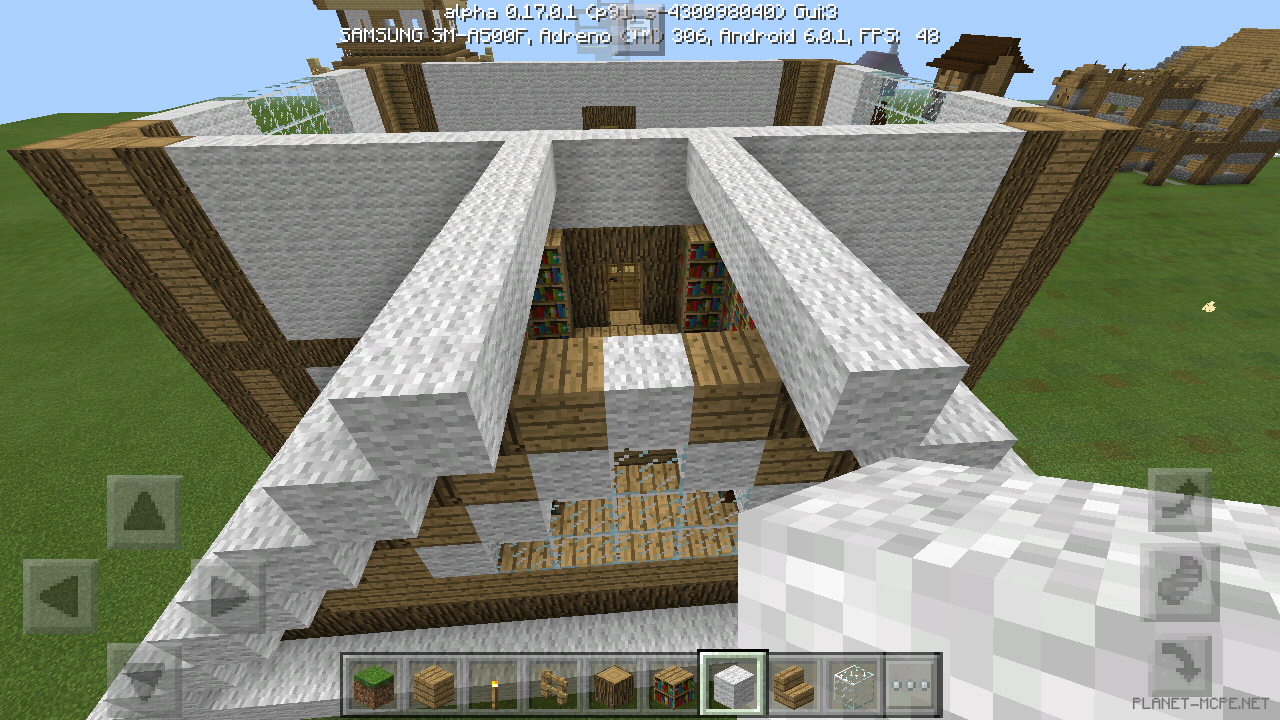 Дом из дерева и шерсти [10 часть][Гайды Minecraft PE]