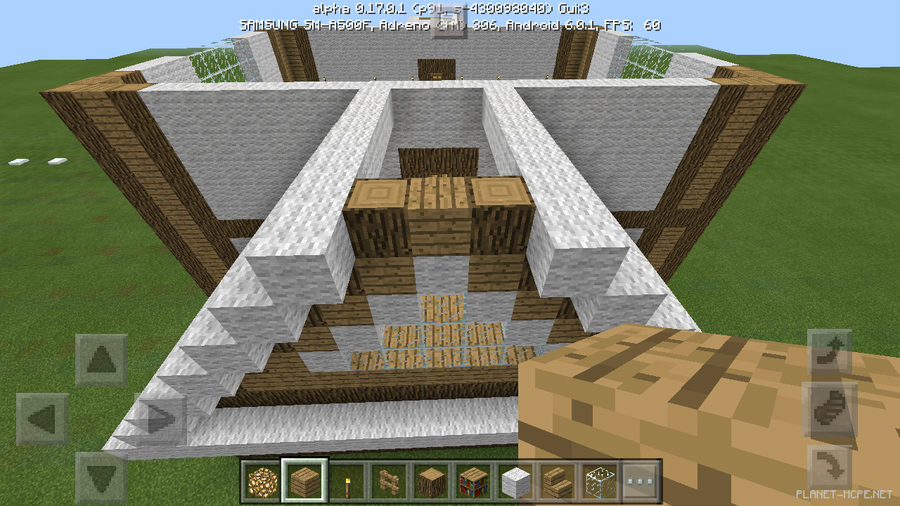 Дом из дерева и шерсти [10 часть][Гайды Minecraft PE]