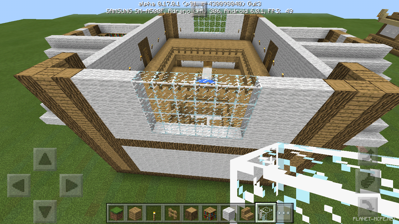 Дом из дерева и шерсти [10 часть][Гайды Minecraft PE]