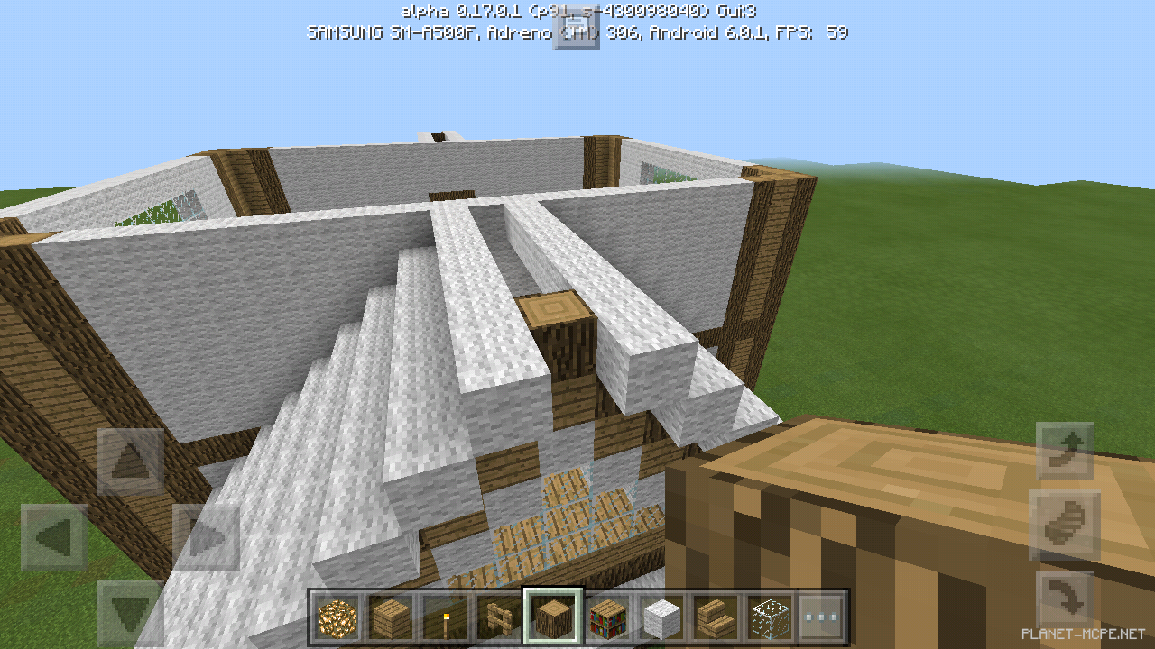 Дом из дерева и шерсти [10 часть][Гайды Minecraft PE]