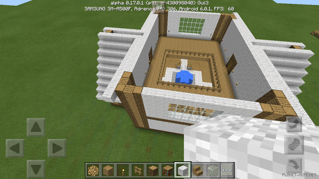 Дом из дерева и шерсти [11 часть][Гайды Minecraft PE]