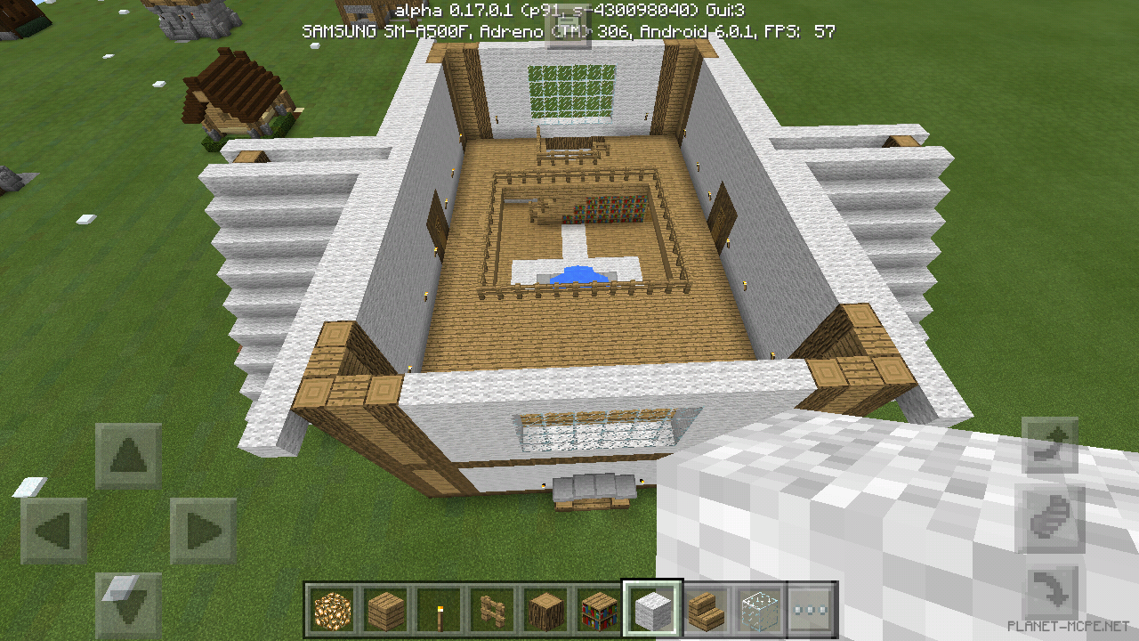 Дом из дерева и шерсти [11 часть][Гайды Minecraft PE]