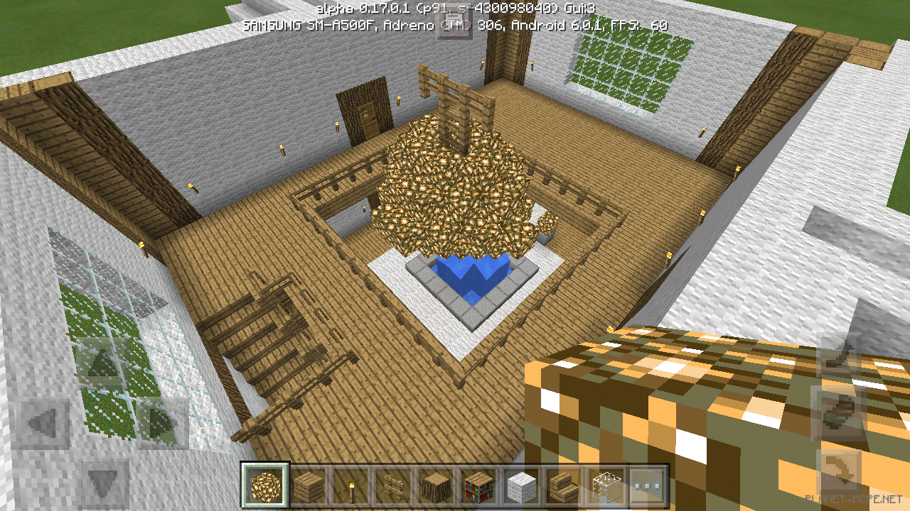 Дом из дерева и шерсти [11 часть][Гайды Minecraft PE]