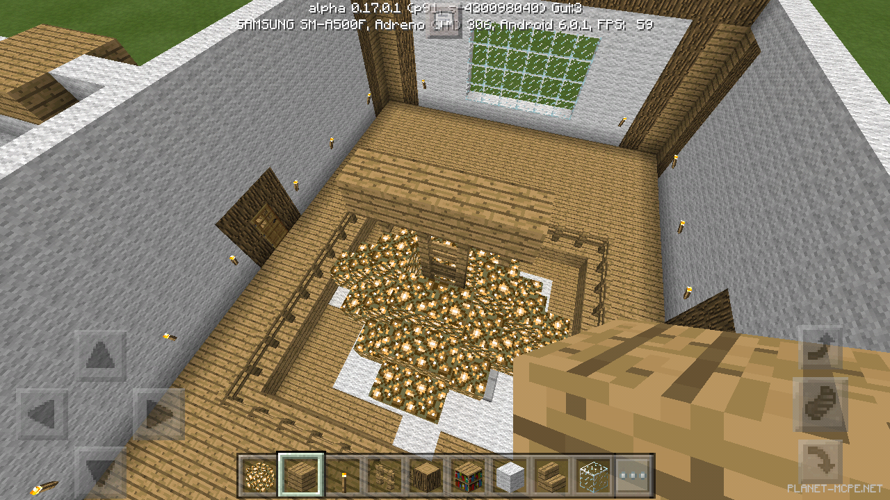 Дом из дерева и шерсти [11 часть][Гайды Minecraft PE]