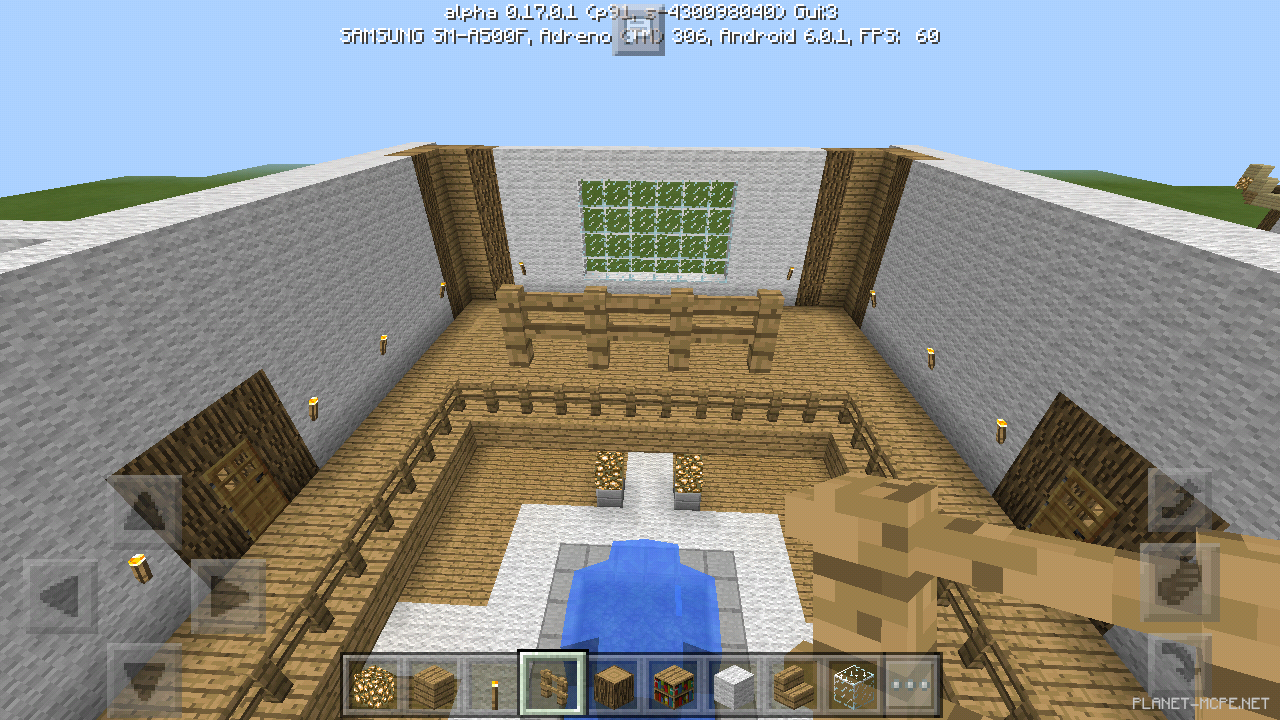 Дом из дерева и шерсти [11 часть][Гайды Minecraft PE]