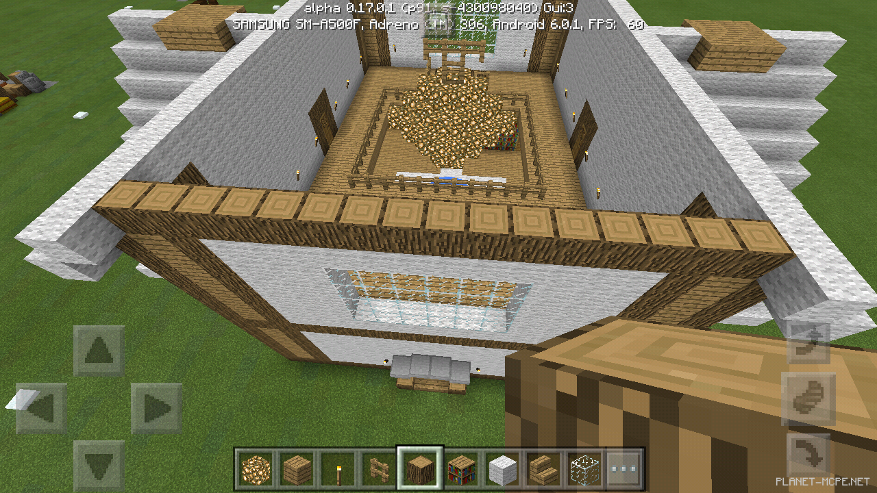 Дом из дерева и шерсти [11 часть][Гайды Minecraft PE]