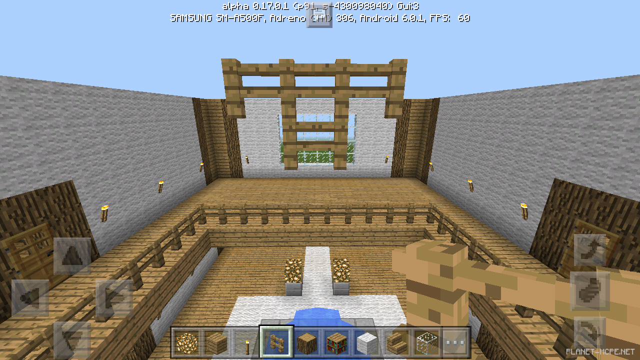 Дом из дерева и шерсти [11 часть][Гайды Minecraft PE]