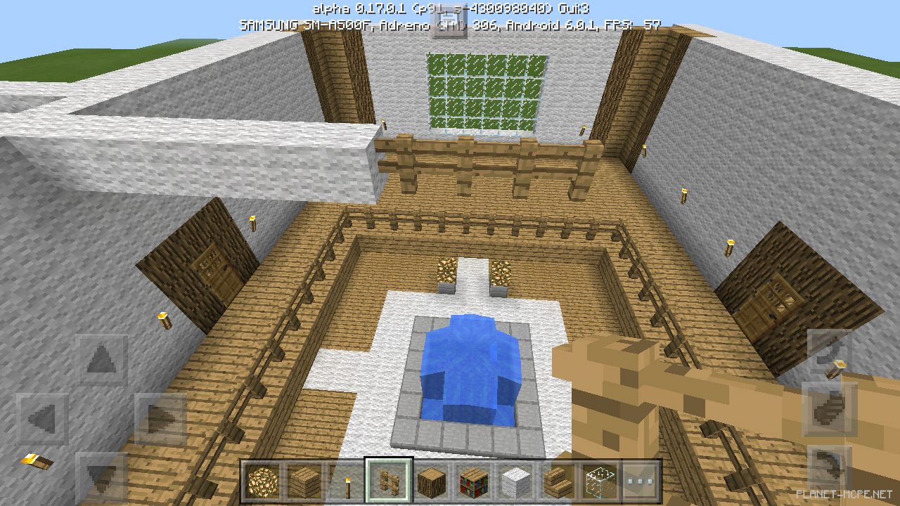 Дом из дерева и шерсти [11 часть][Гайды Minecraft PE]