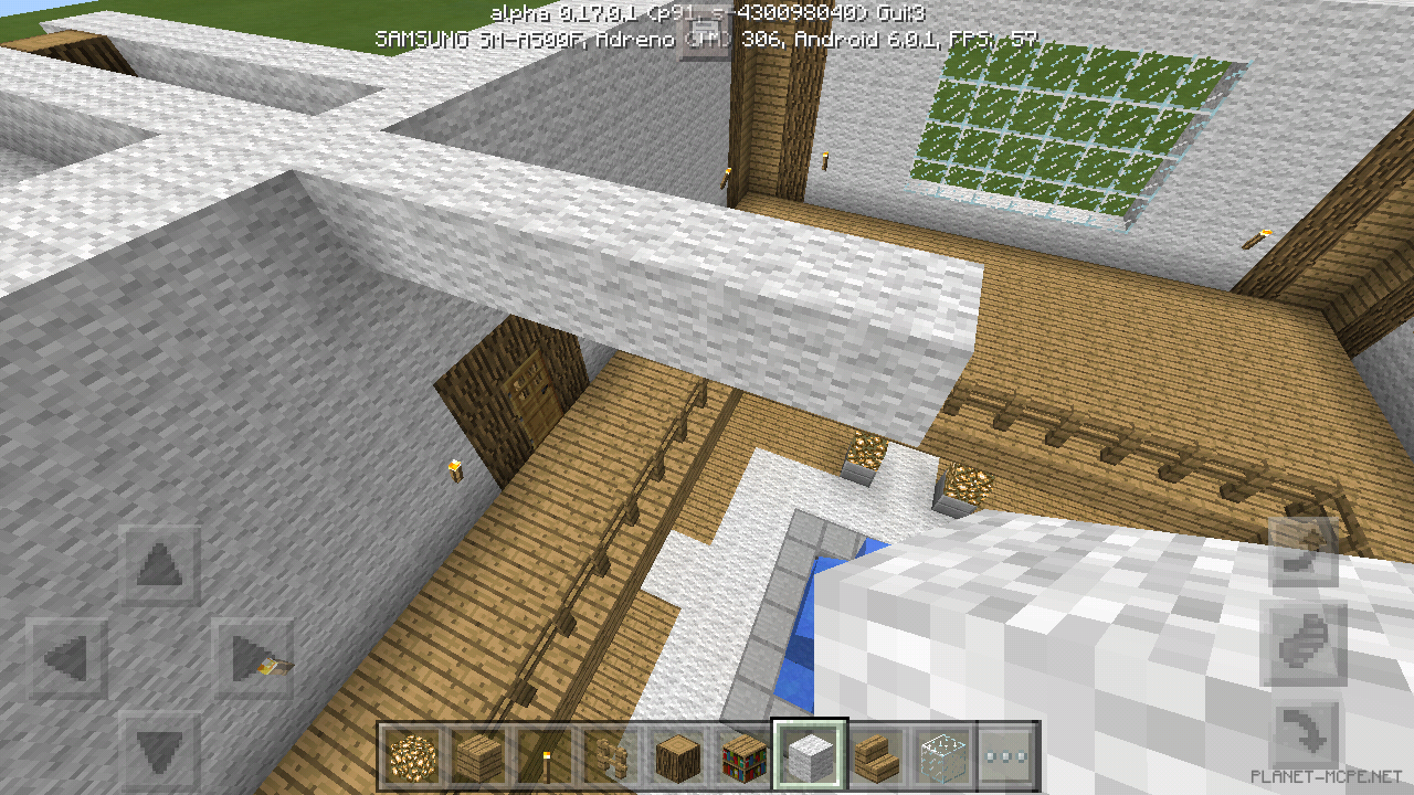 Дом из дерева и шерсти [11 часть][Гайды Minecraft PE]