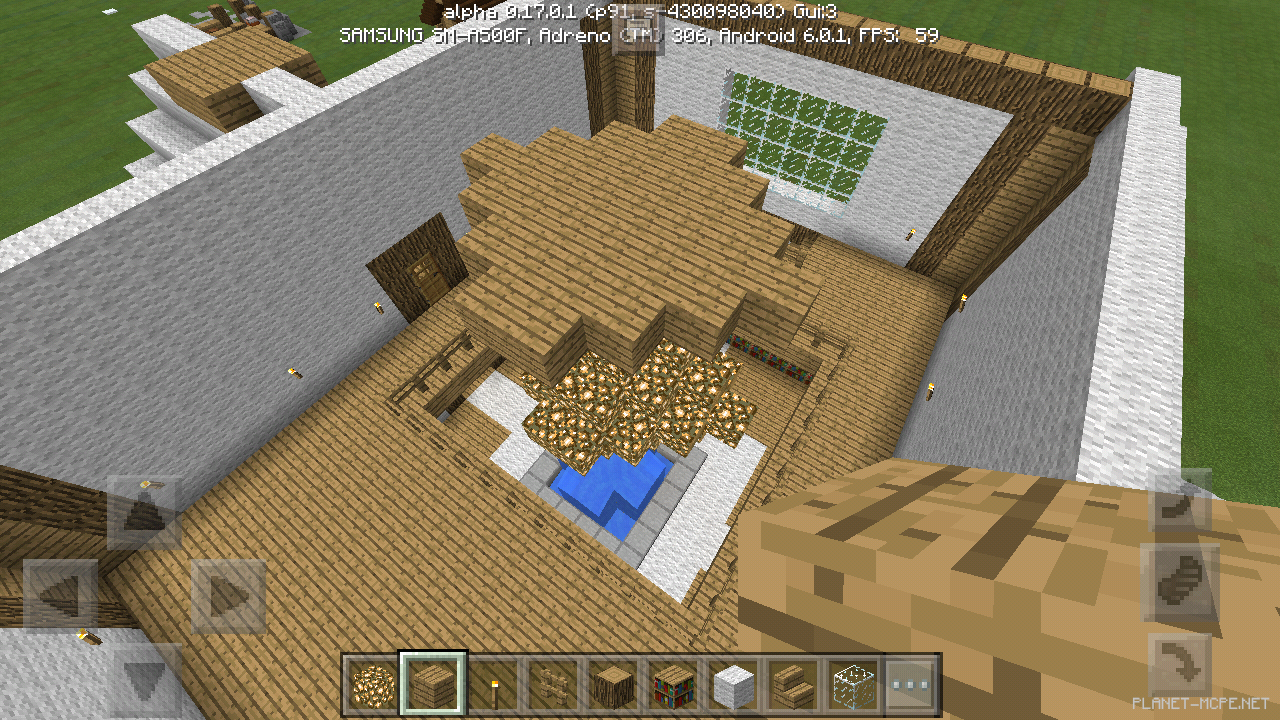 Дом из дерева и шерсти [12 часть][Гайды Minecraft PE]