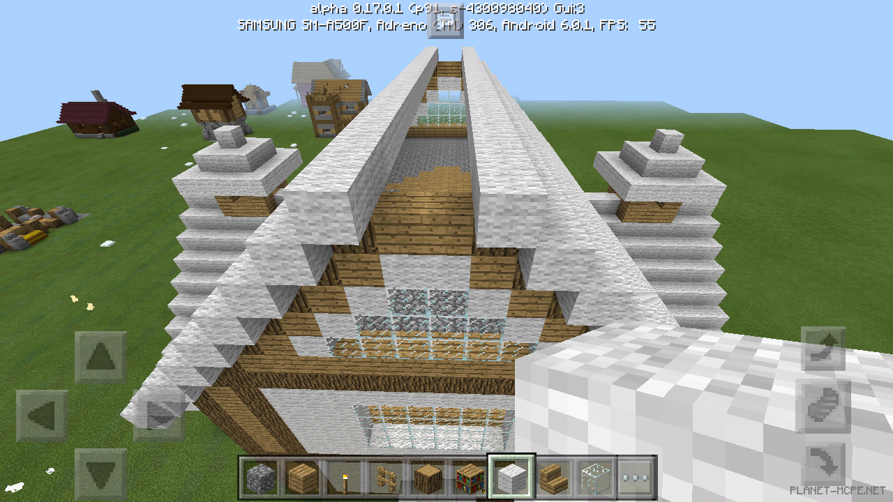 Дом из дерева и шерсти [13 часть][Гайды Minecraft PE]