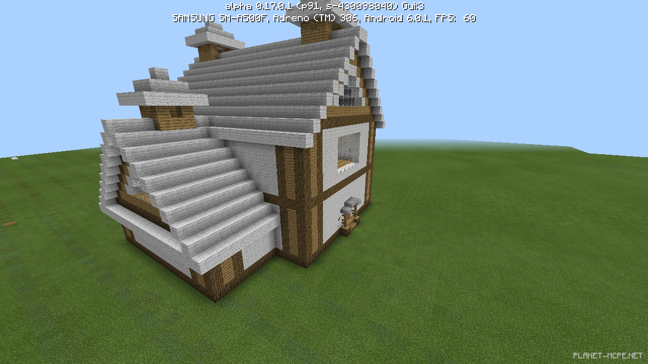 Дом из дерева и шерсти [13 часть][Гайды Minecraft PE]