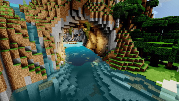 Река | Шейдеры Sunrise